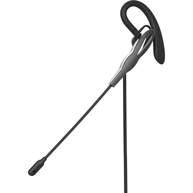 Nedis In-Ear PC-headset med foldbar mikrofon, USB-A/C, Grå/Sort
