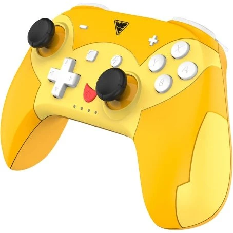 DragonShock PopTop Trådløs Controller til Nintendo Switch - Pikachu