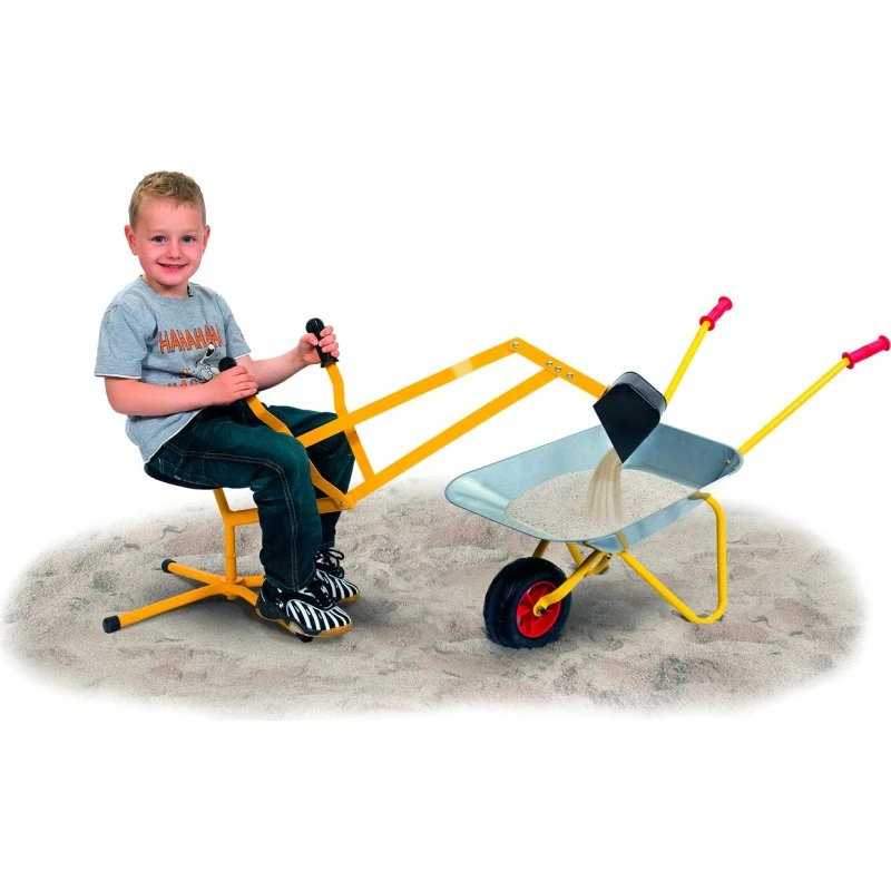 3-2-6 Gravemaskine i metal (83103) – 115x60 cm, 35 kg bæreevne
