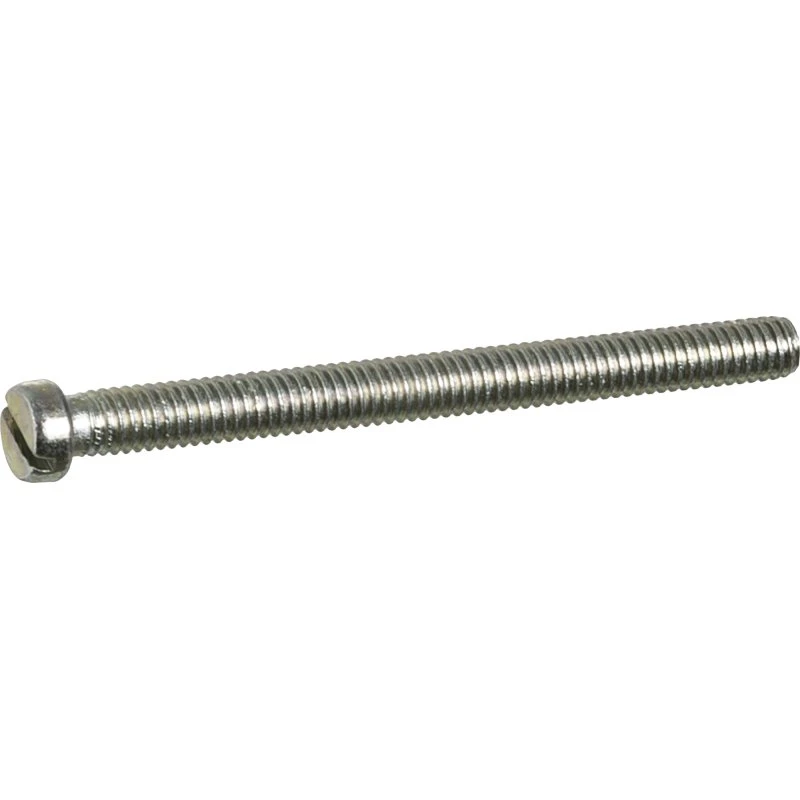 Skrue M4x45 Cylinder Kromat – 4mm Stålskrue, Kromatiseret