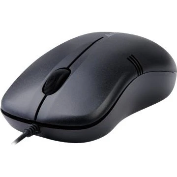 A4Tech OP-560NU Optisk Mus, 1000 DPI, Sort, USB