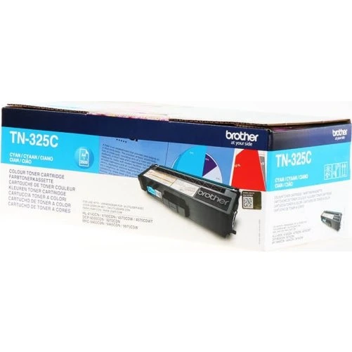 Brother TN325C Cyan Toner, 3.500 sider, original