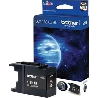 Brother LC1280XLBK Sort Høj Kapacitet Blækpatron