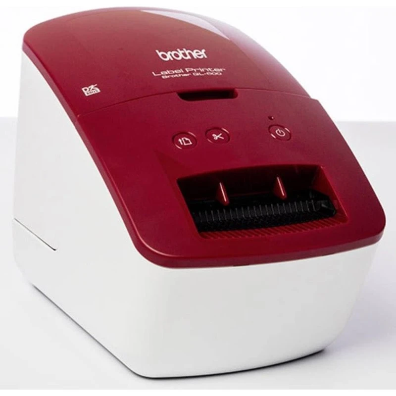 Brother QL-600R Rød Direkte Termisk Etiketprinter