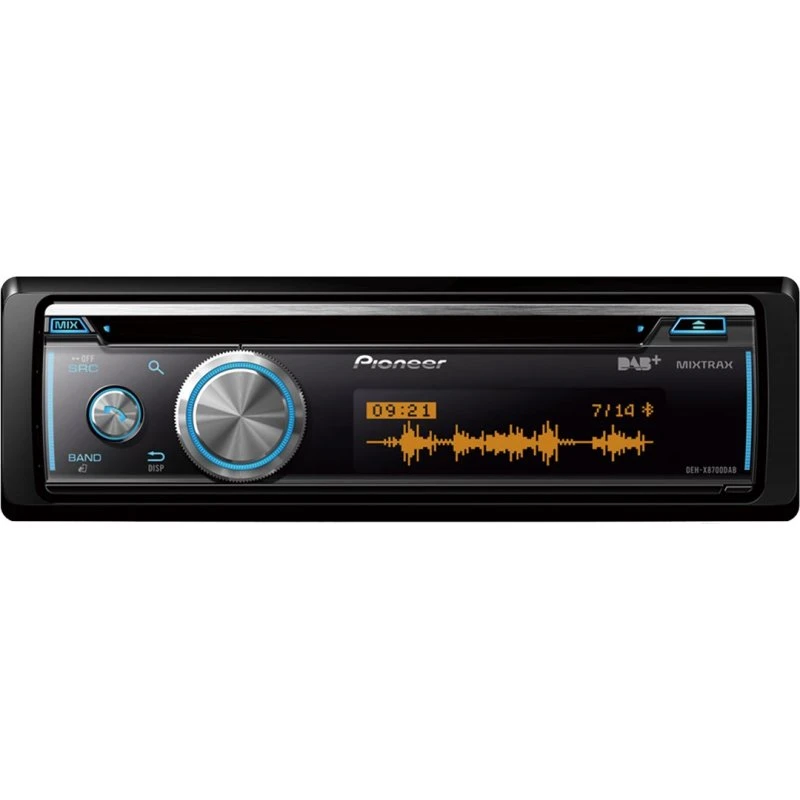 Pioneer DEH-X8700DAB Bilradio, Single-DIN, 50W x 4