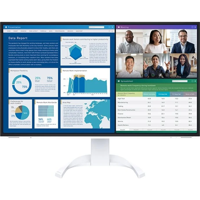EIZO EV3240X 32" 4K IPS USB-C Hvid