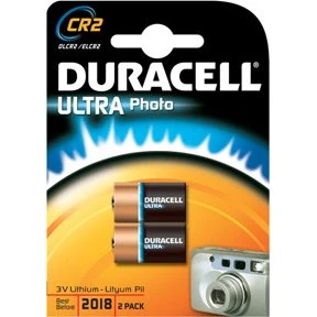 Duracell Ultra CR2 Lithium Batterier 2-pack