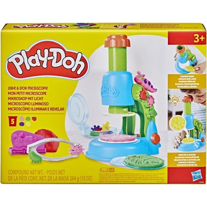 Play-Doh Wonder Glow Mikroskop Playset