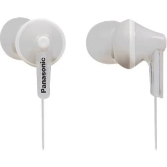 Panasonic RP-HJE125E-W Hvide Øreproptelefoner