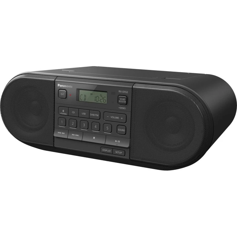 Panasonic D552 Bluetooth Boombox med DAB+/CD/FM/USB