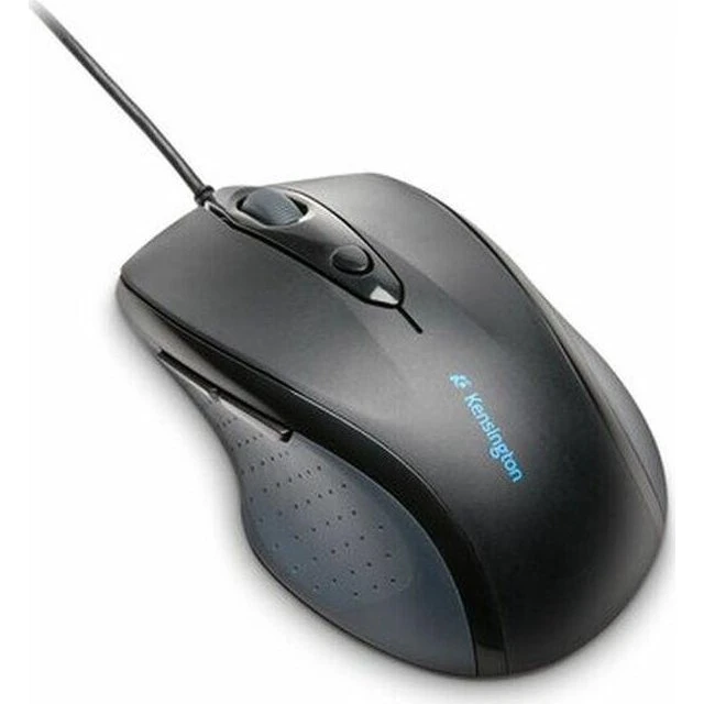 Kensington K72369EU Optisk Mus, Sort, USB, Fuldstørrelse