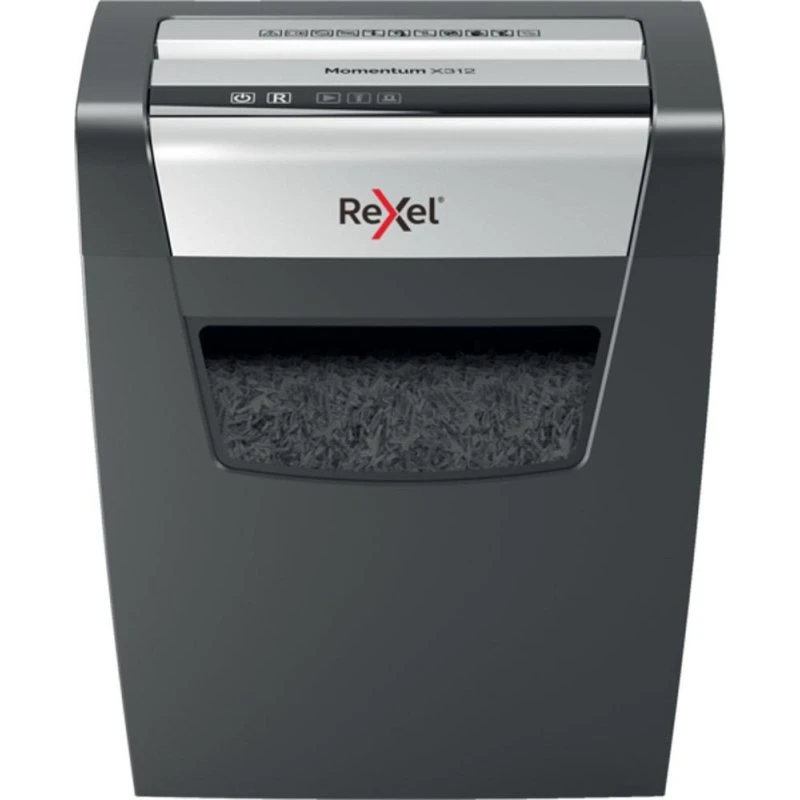 Rexel Momentum X312 Makulator, P3, 5x42 mm, sort/grå