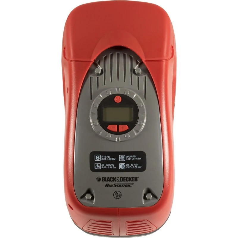 Black & Decker ASI300-QS 11 bar Luftkompressor 12V Sort