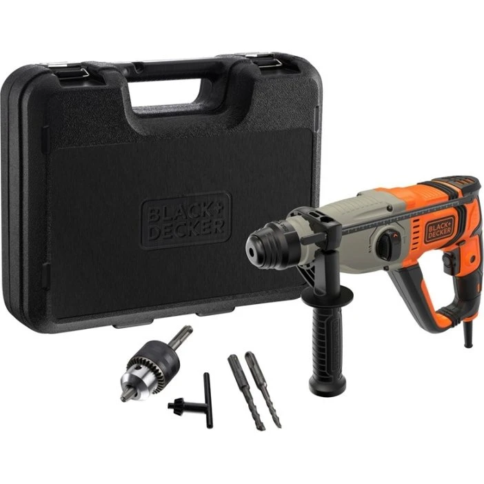 Black & Decker BEHS02K SDS-Plus 800W Slagborr i Kitbox