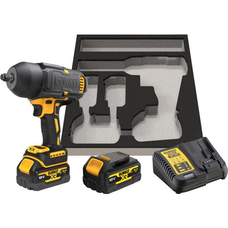 DeWALT DCF900P2G 1/2" Akku-Slagskruenøgle 18V 1898 Nm