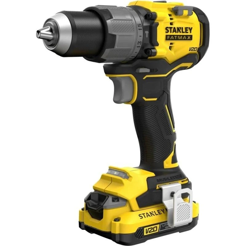 Stanley Fatmax SFMCD726D2K 18V Slagboremaskine med 2x2Ah Batterier