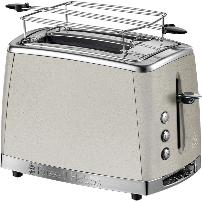 Russell Hobbs Luna Stone 26970-56 2-skive Brødrister med Hylde