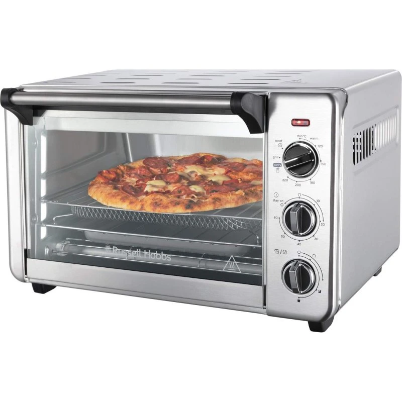 Russell Hobbs 26680-56 Mini Ovn med Airfryer, 12 L, 1500 W, rustfrit stål