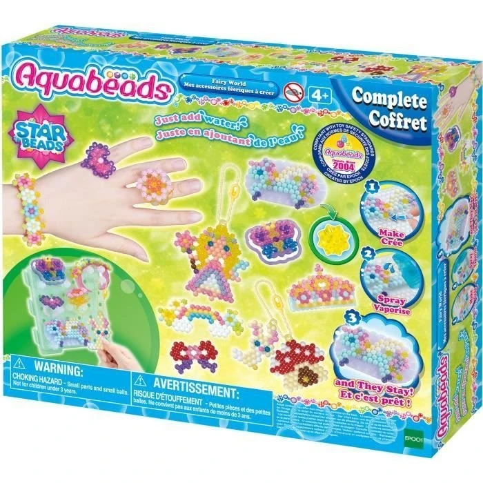Aquabeads My Fairytale Accessories - 820 vandperler til børn fra 4 år