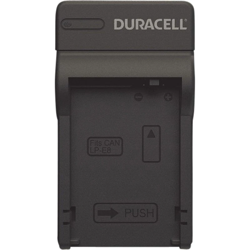 Duracell LP-E8 USB-batterioplader, sort
