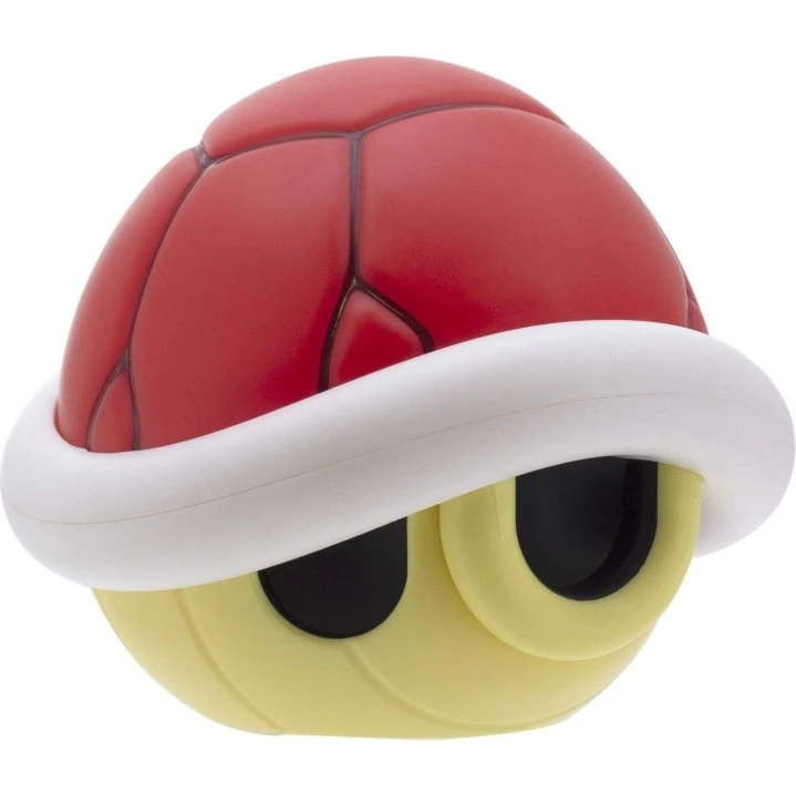 Paladone Red Shell Lys med Lyd, 12 cm, Officiel Mario Kart-lampe