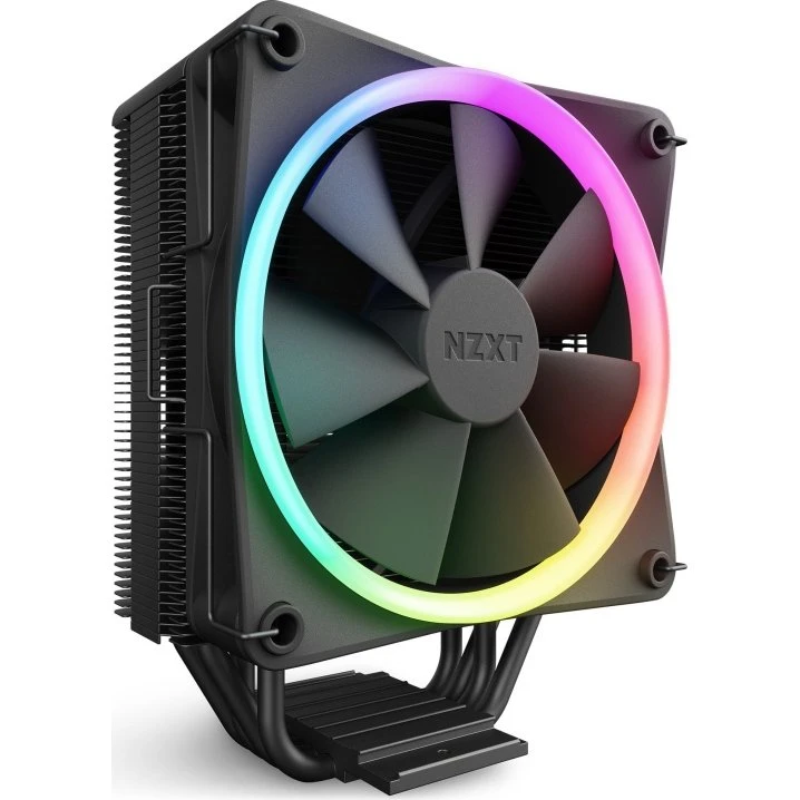 NZXT T120 RGB CPU-køler, sort, 120 mm