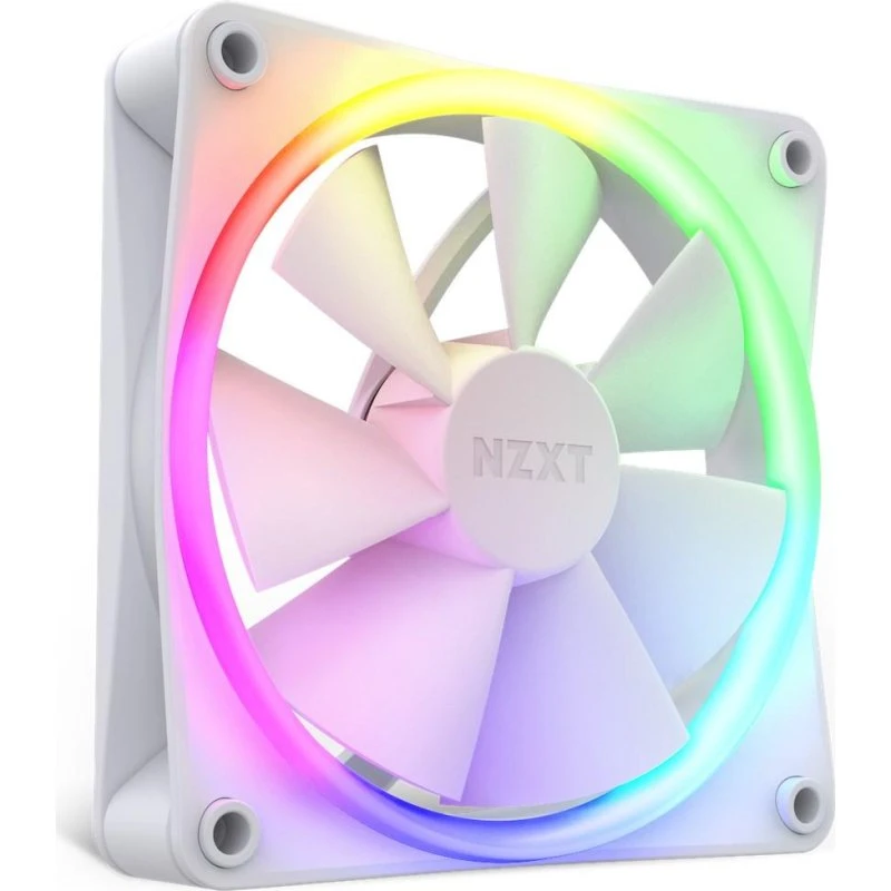 NZXT F120 RGB 3-pack Hvid 120mm med RGB-controller