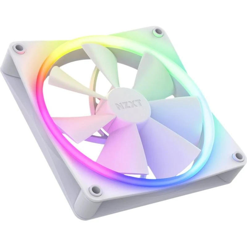NZXT F140 RGB 2-pack Hvid 140mm med RGB-controller