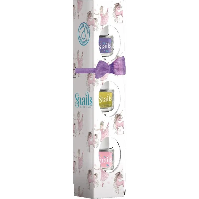Snails 3 Pak - Ballerina, Giftfri Neglelak