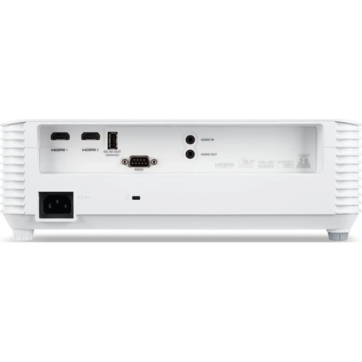 Acer H6560 DLP Projektor 5200lm Full HD 3D, Hvid