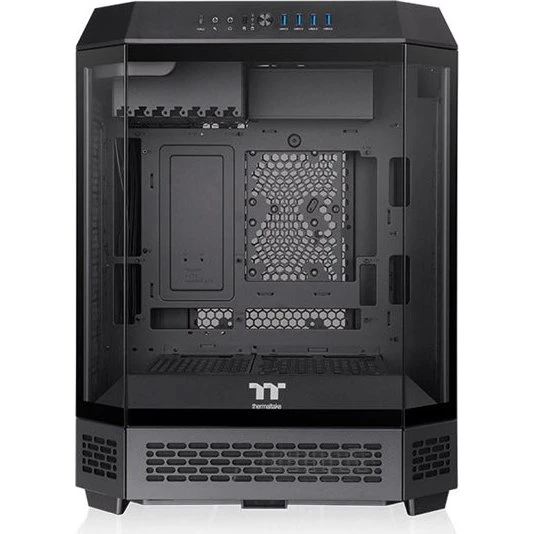 Thermaltake The Tower 600 Mid Tower, sort med hærdet glas