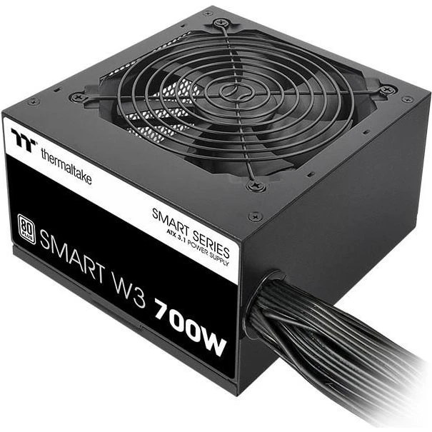 Thermaltake SMART W3 700W 80 PLUS, sort