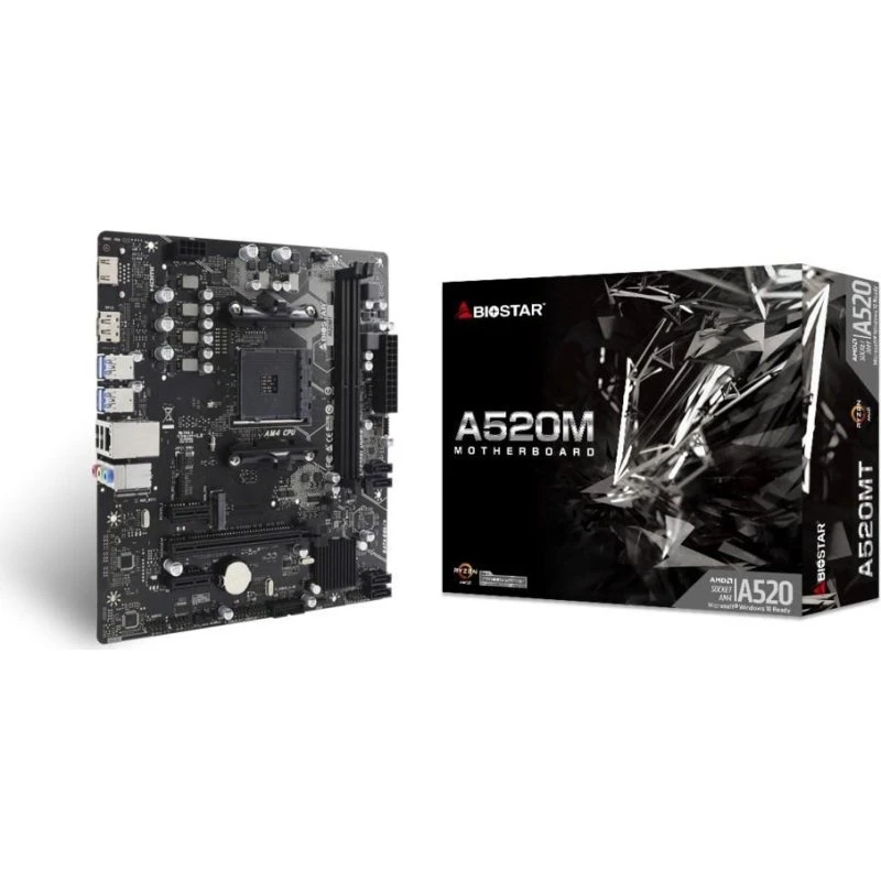 Biostar A520MT micro ATX AMD AM4 DDR4