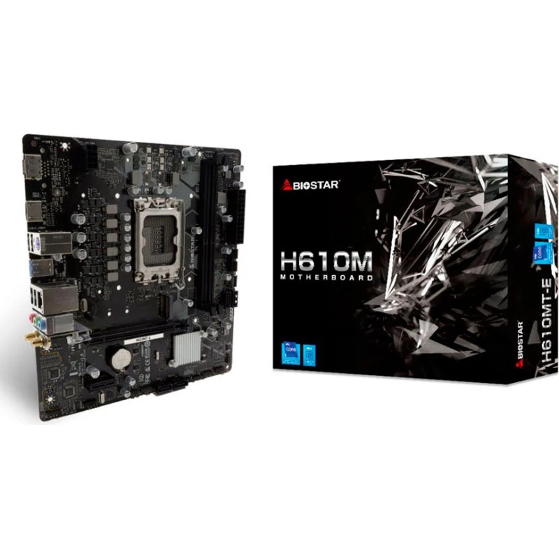 Biostar H610MT-E LGA 1700 micro ATX DDR4