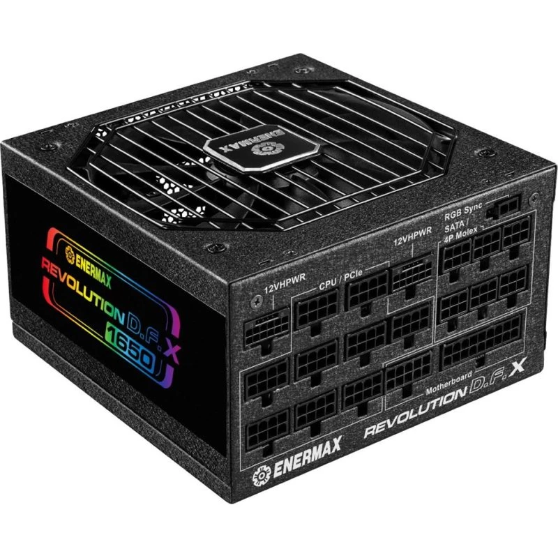 Enermax Revolution D.F.X 1650 W ATX 3.0, sort