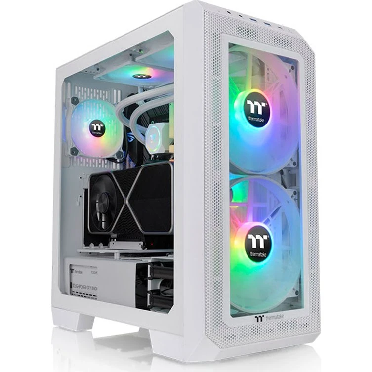 Thermaltake View 300 MX Snow Tower Hvid