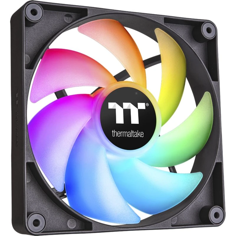 Thermaltake CT140 120mm Køler 2pk, 2000rpm, Sort