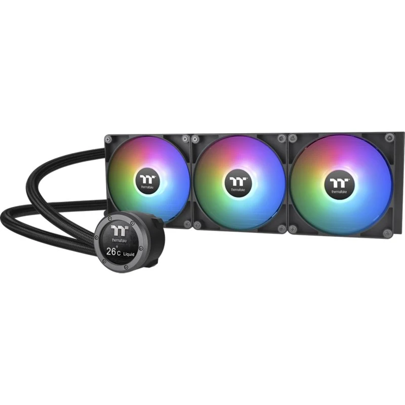Thermaltake TH420 V2 Ultra ARGB Sync 420mm Vandkøler, Sort