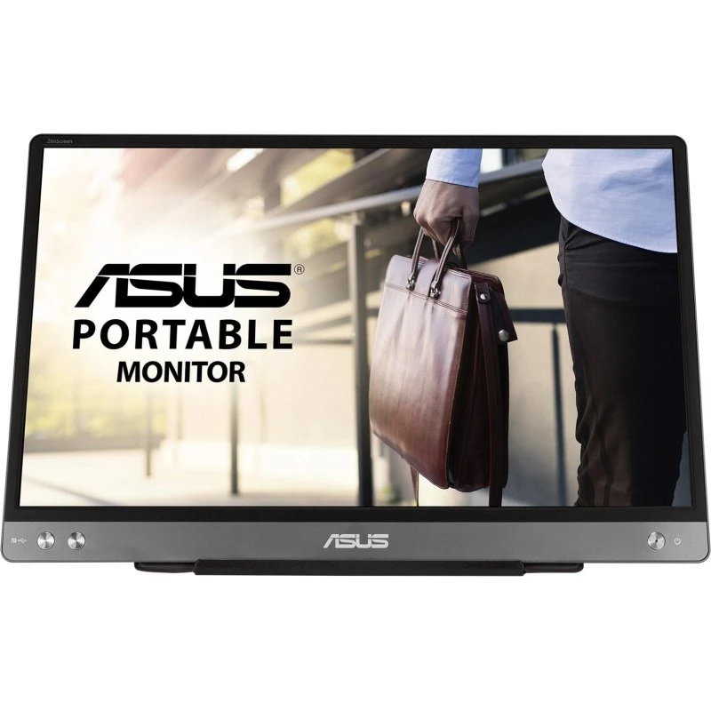ASUS ZenScreen MB14AC 14" FHD bærbar skærm, mørkegrå