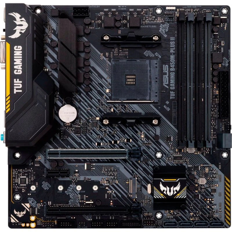 Asus TUF GAMING B450M-PLUS II, AMD AM4, Micro ATX