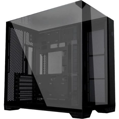 Lian Li O11 Vision Compact Black - Miditower med hærdet glas