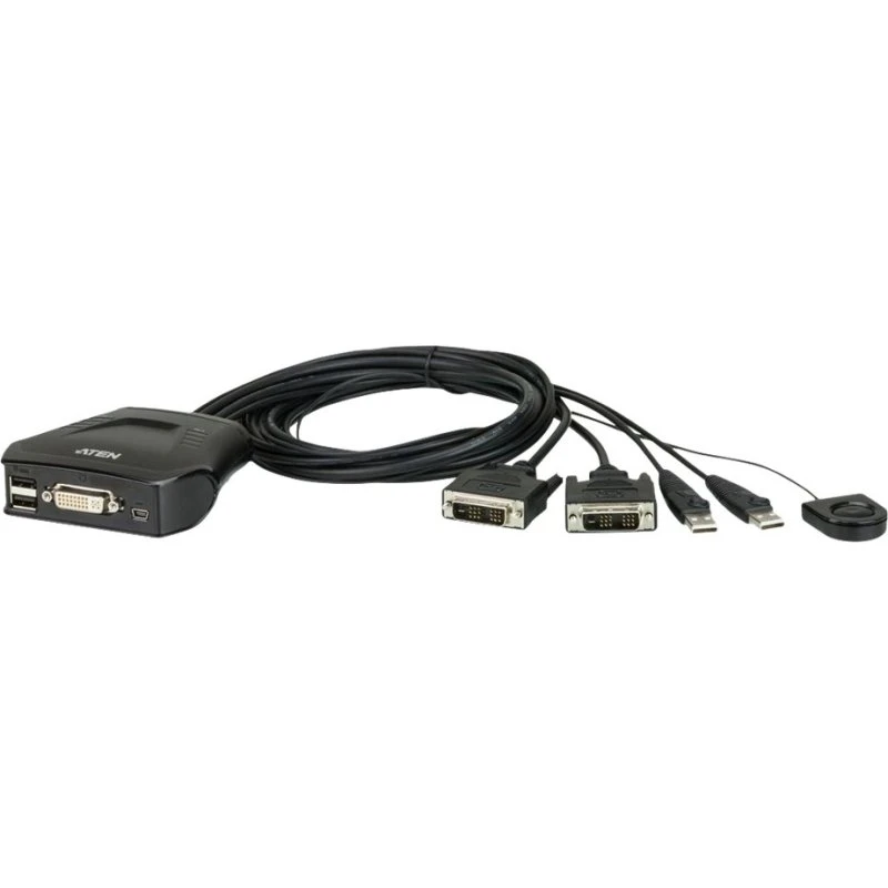 ATEN CS22D KVM-Switch 2-Port Desktop