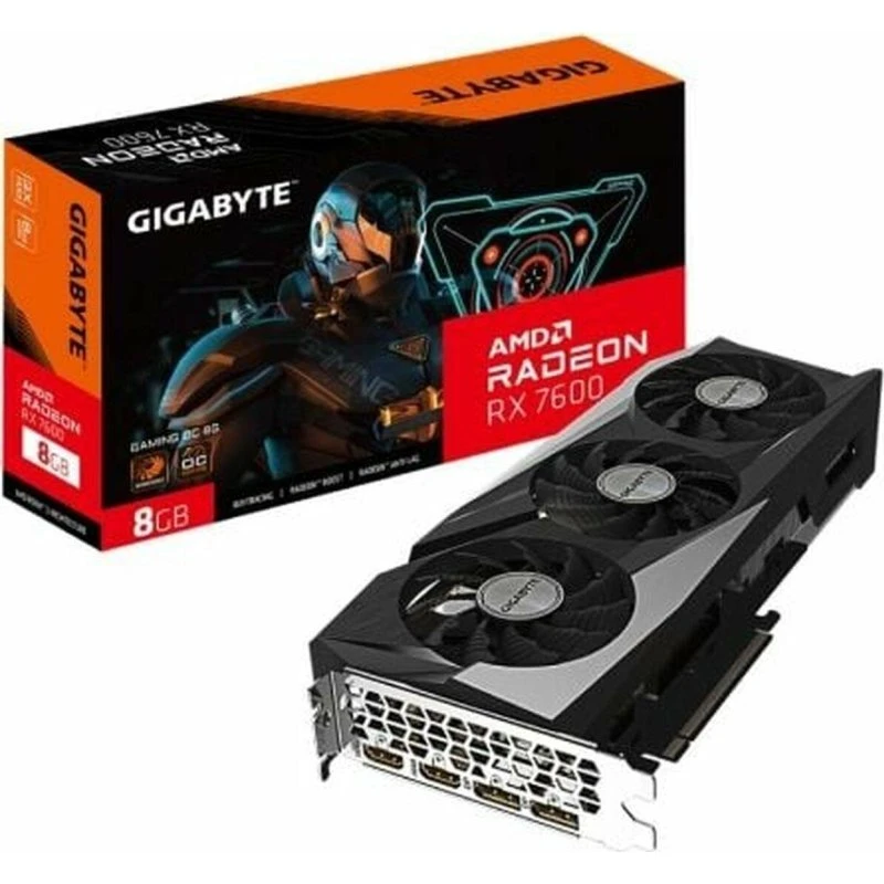 Gigabyte Radeon RX 7600 Gaming OC 8GB GDDR6