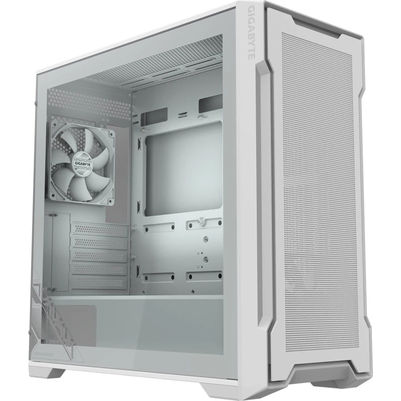 Gigabyte C102 Glass ICE Hvid Mid Tower (Ingen Strømforsyning)