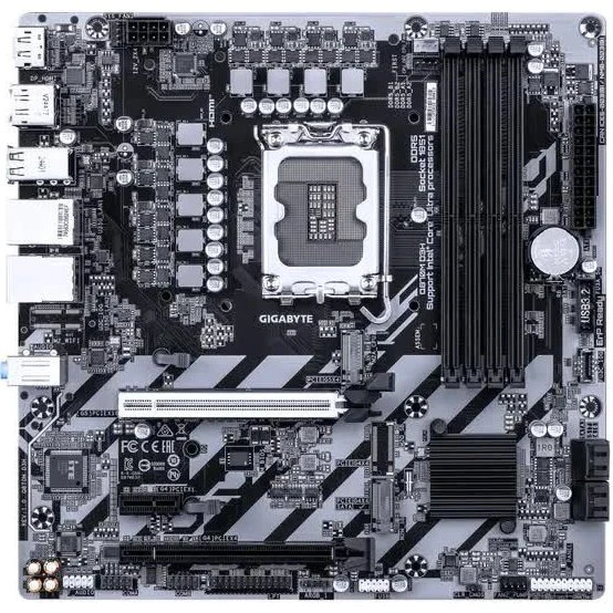 Gigabyte Q870M D3H Micro ATX-bundkort, LGA1851, DDR5