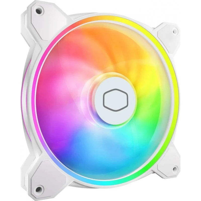 Cooler Master MasterFan MF140 HALO² Hvid 140 mm