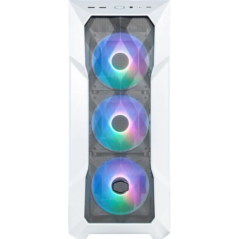 Cooler Master MasterBox TD500 Mesh V2 Hvid, Mid Tower, Hærdet Glas