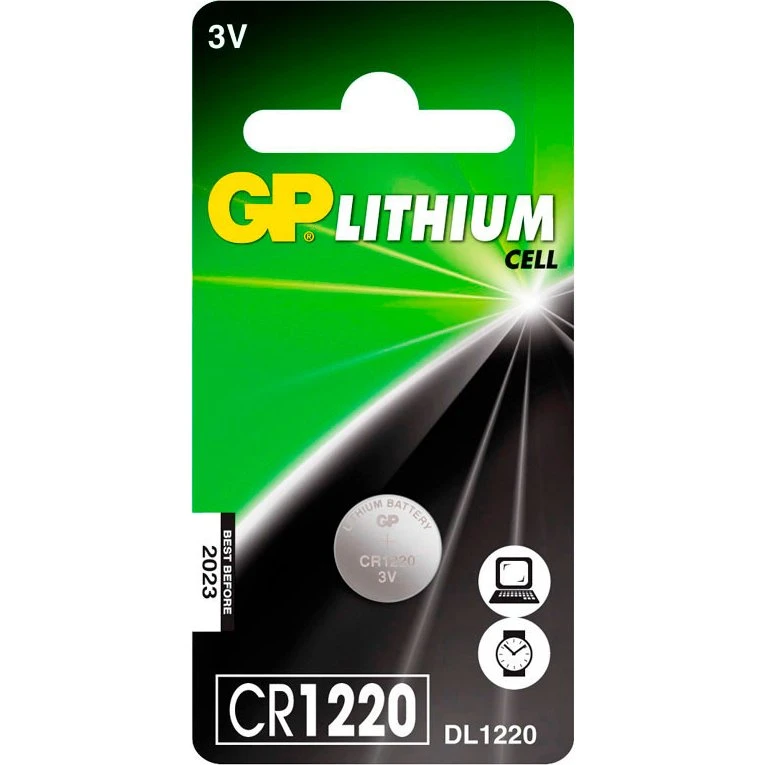 GP CR1225-C1 Lithium Knapcellebatteri 1 stk