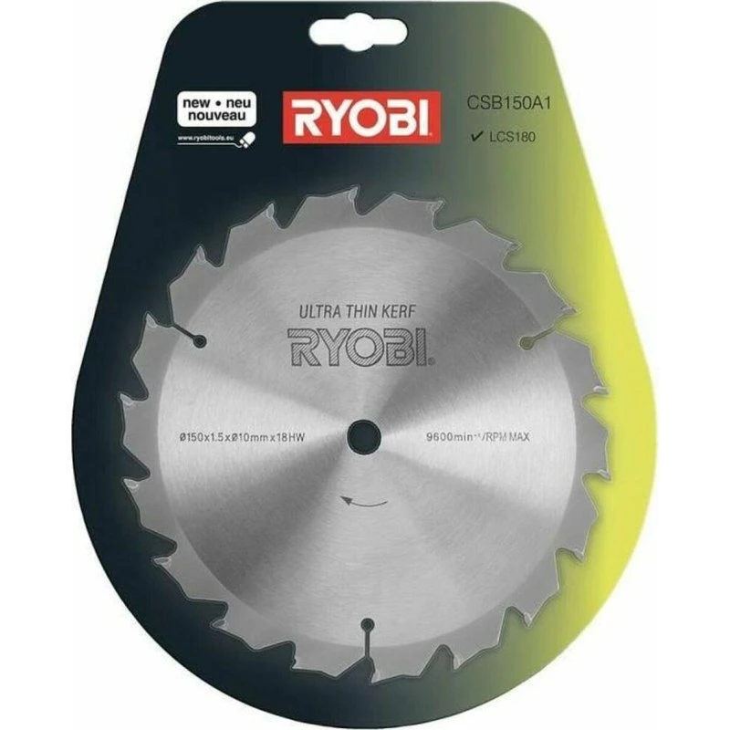 Ryobi CSB150A1 Ultra Thin Rundsavsklinge 150 mm, 18 tænder