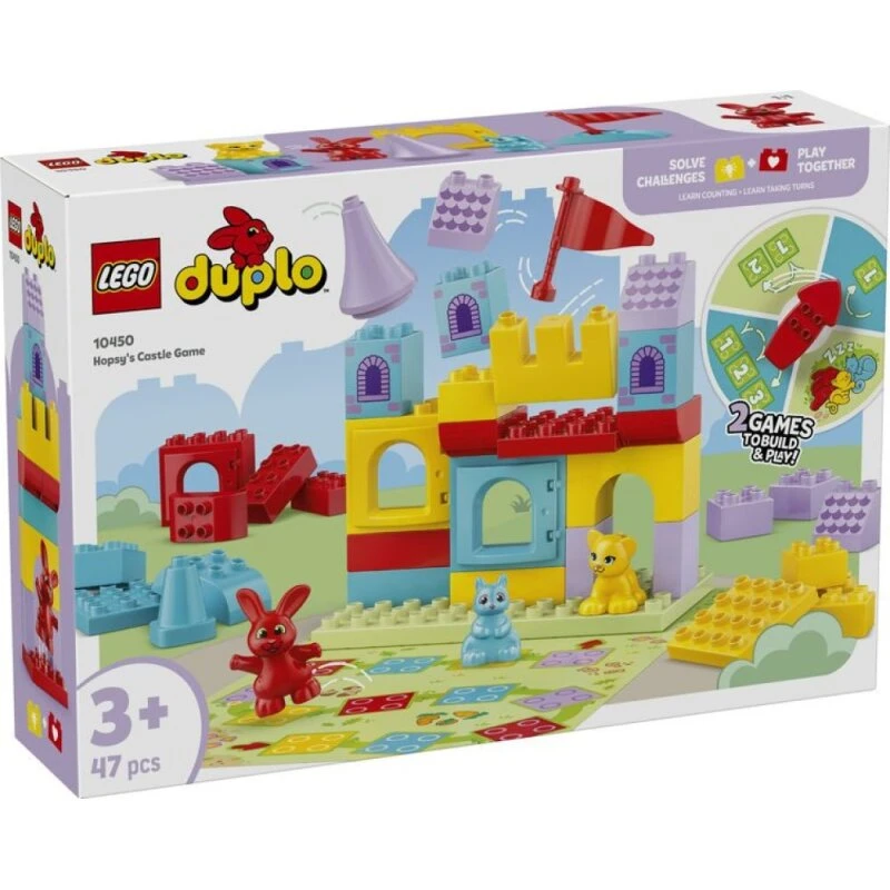 LEGO DUPLO Hopsys slotsspil, 47 dele